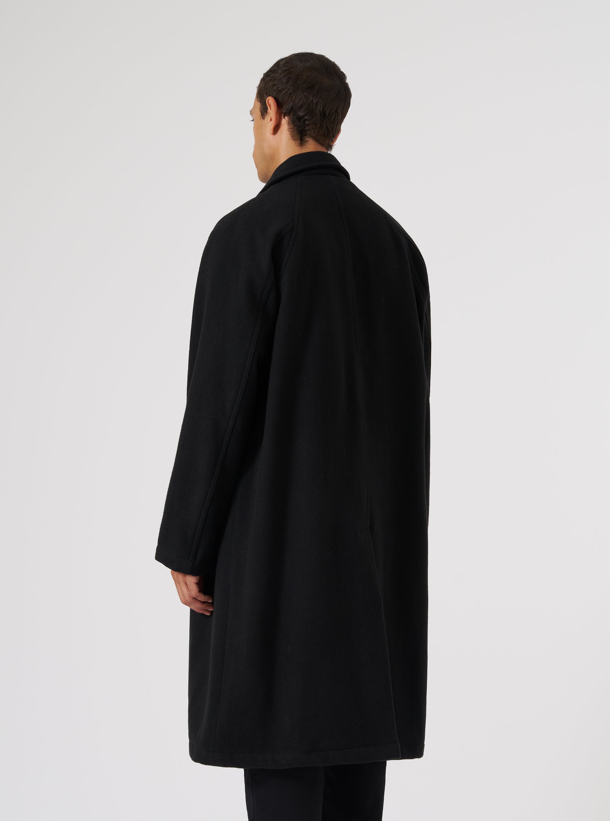 Black Mowbray Mac Coat