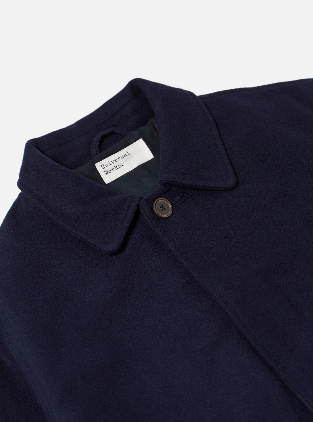 Navy Mowbray Mac Coat