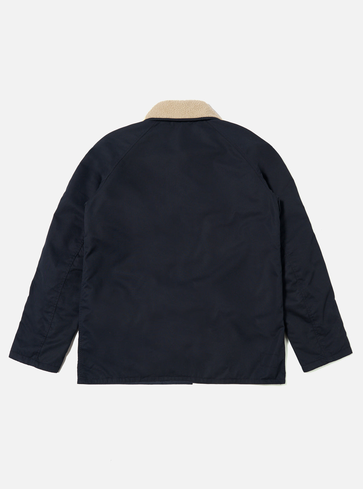 Navy Brushed Polytech/Sherpa Reversible Mackinaw Jacket
