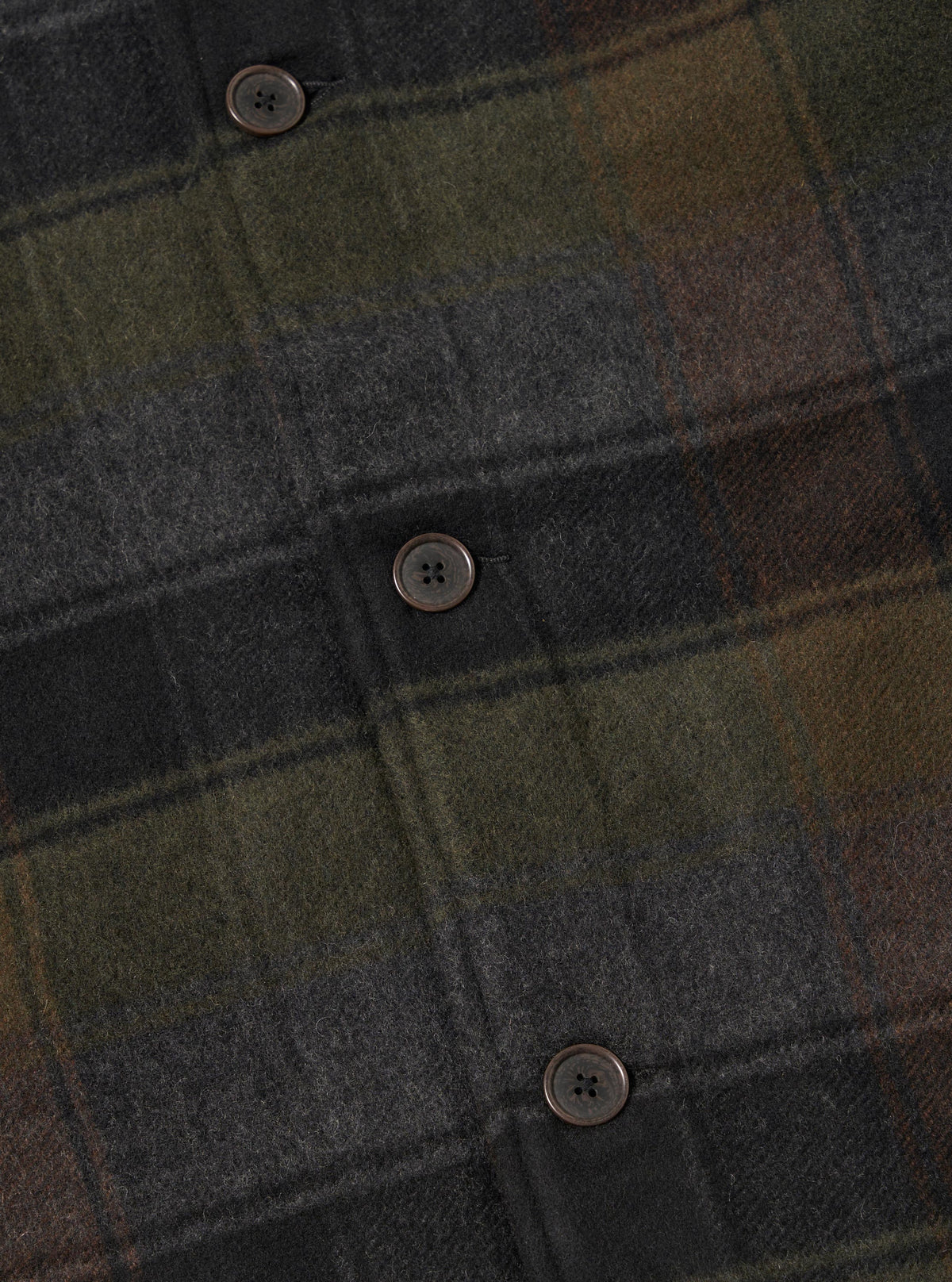 Black/Brown Berlin Wool Check Wayfarer Jacket