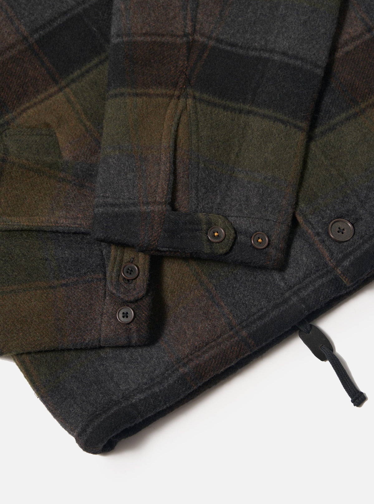 Black/Brown Berlin Wool Check Wayfarer Jacket