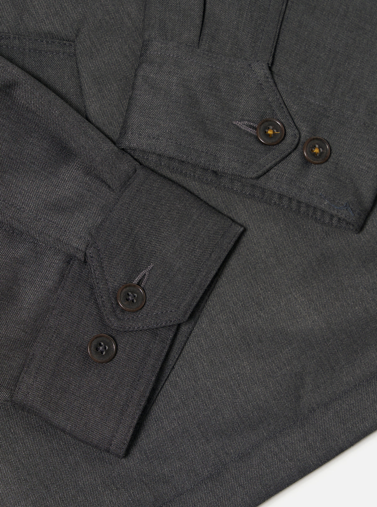 Charcoal Travel Suiting Padded Club Jacket