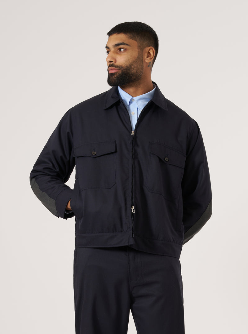 Navy Travel Suiting E130 Jacket