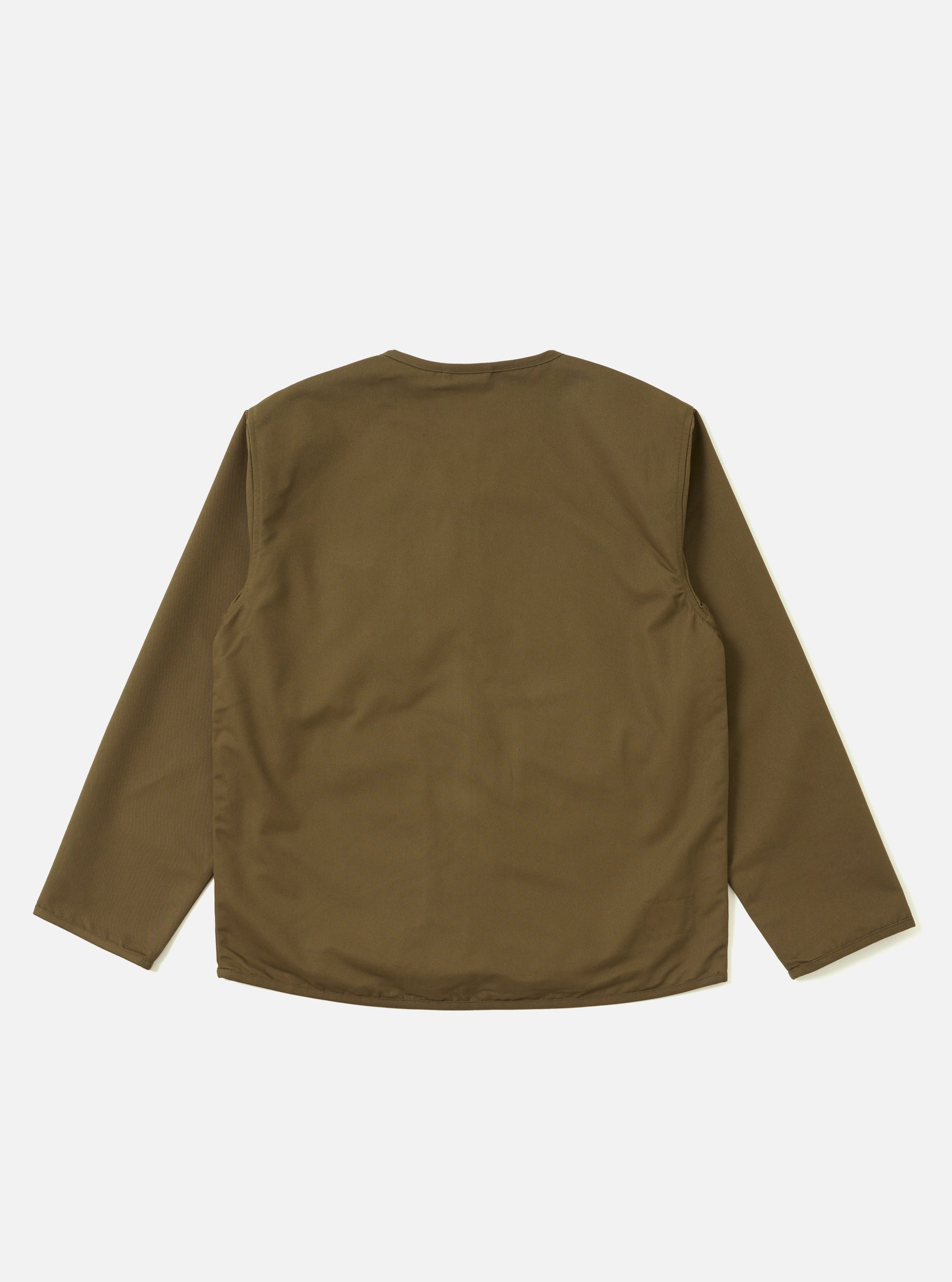 Khaki Brushed Polytech Parachute Liner Jacket
