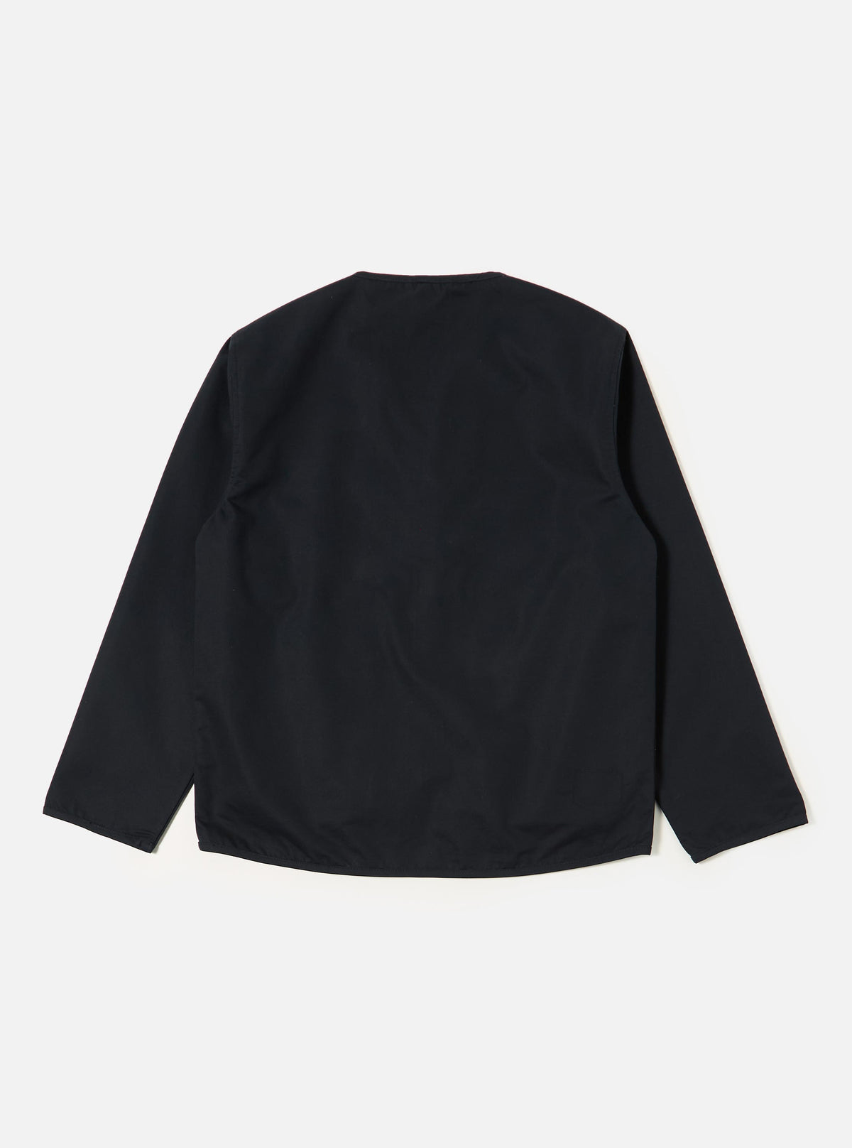 Navy Brushed Polytech Parachute Liner Jacket