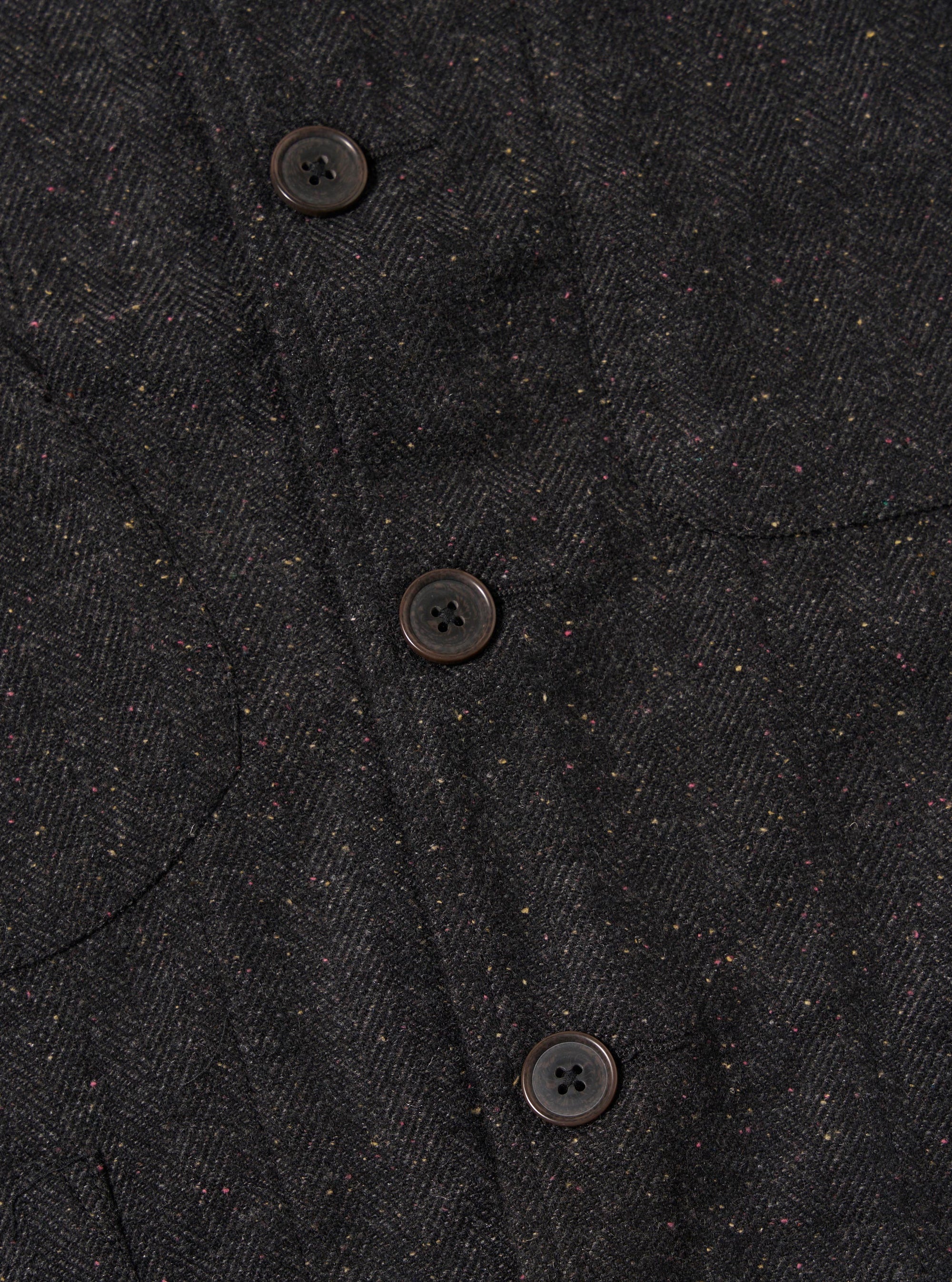Black Salt N Pepper Tweed Station Jacket