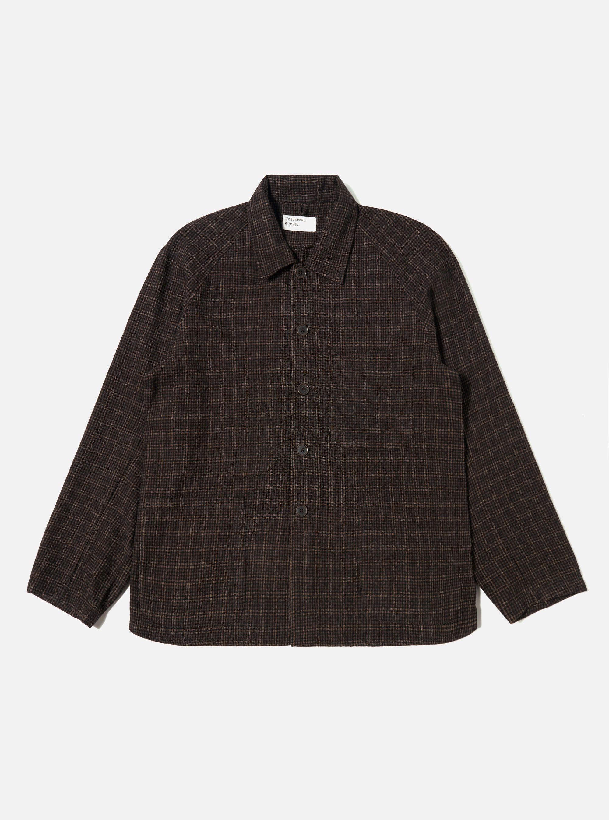 Brown Cedar Check Station Jacket