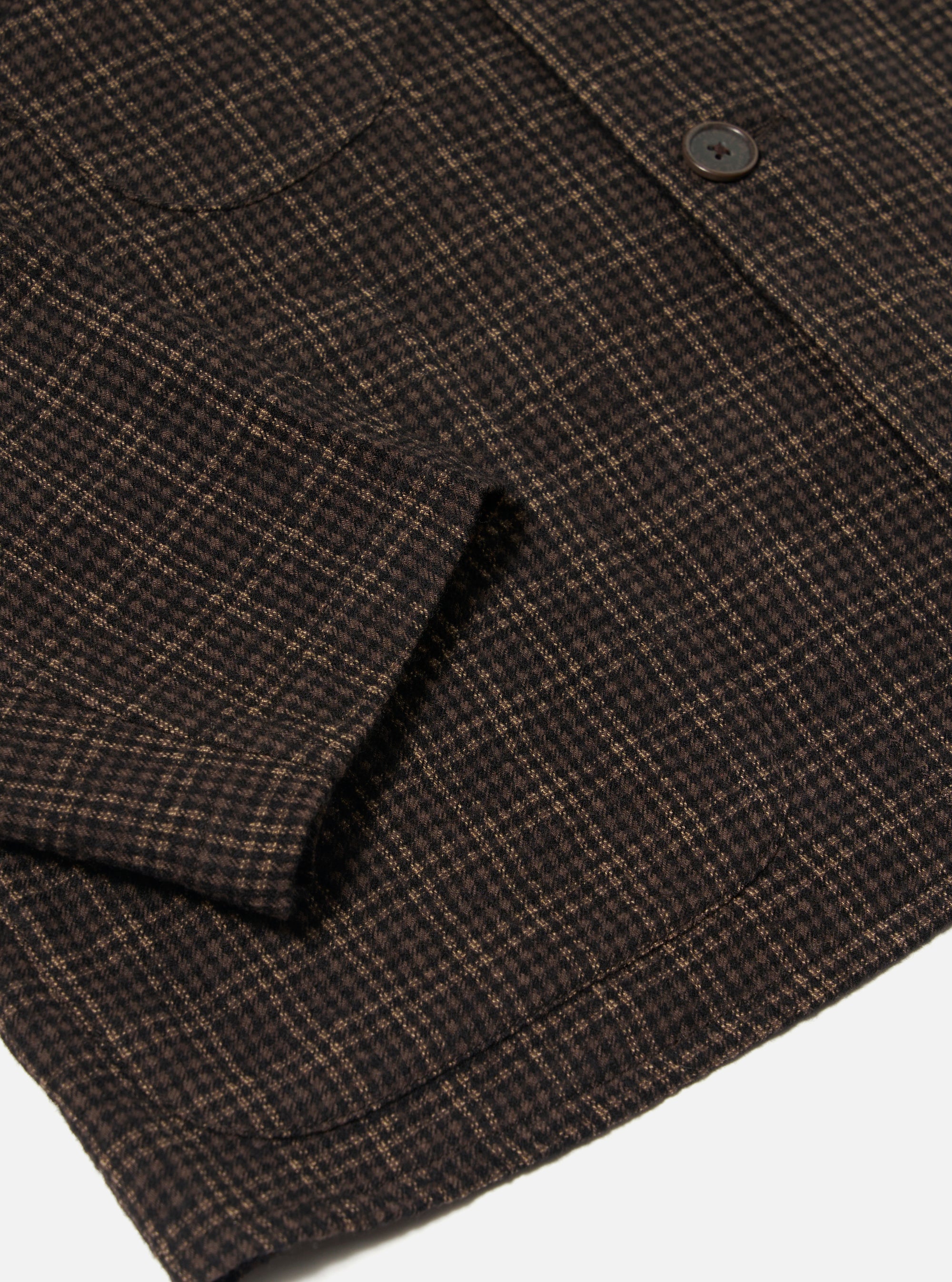 Brown Cedar Check Station Jacket