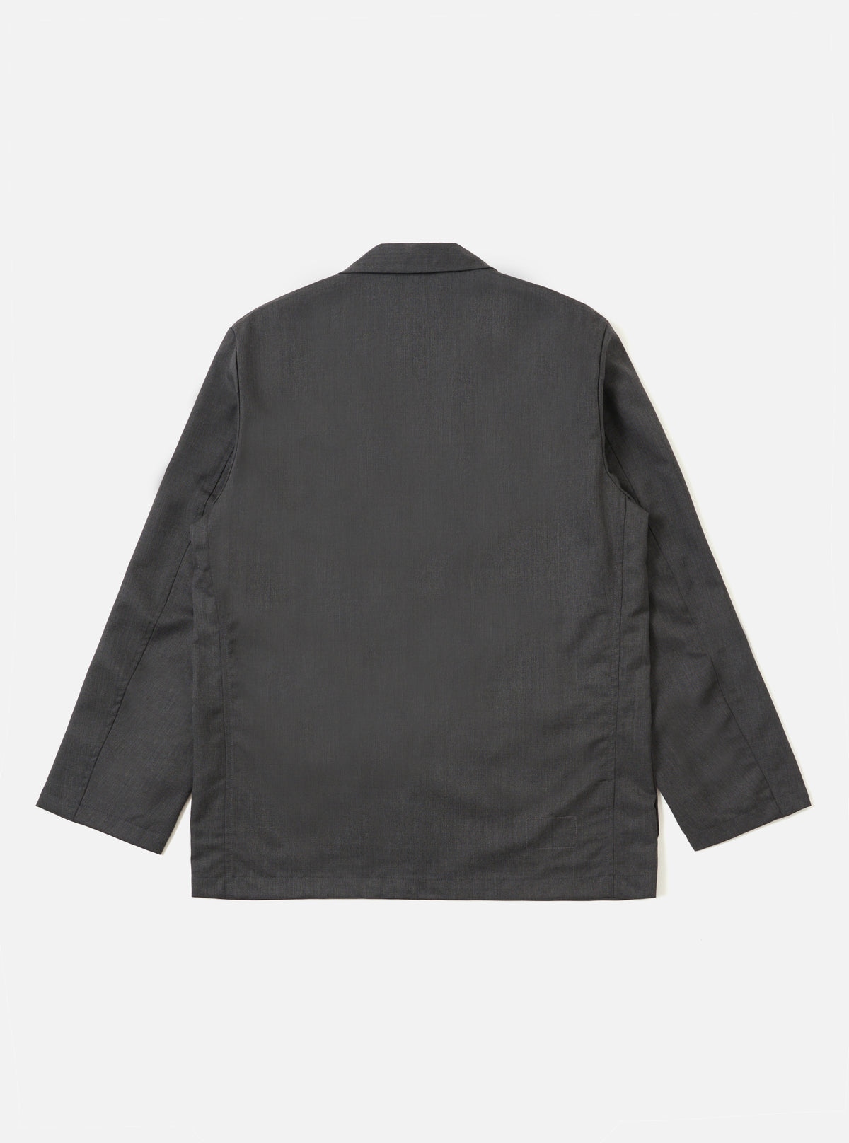 Charcoal Travel Suiting Two Button Jacket