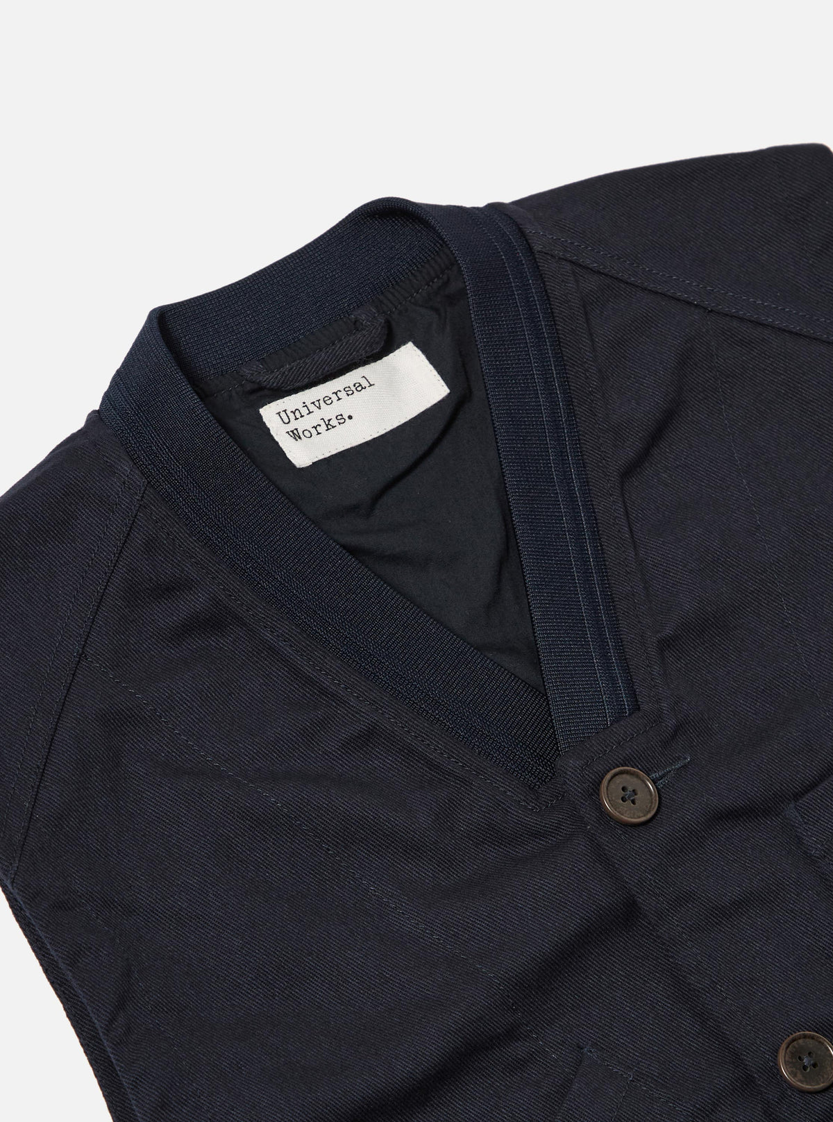 Navy Works Twill Station Waistcoat