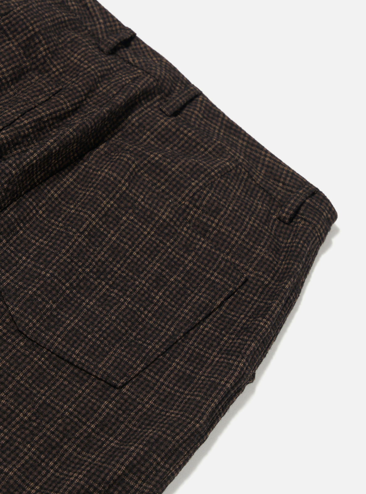 Brown Cedar Check Duke Pant