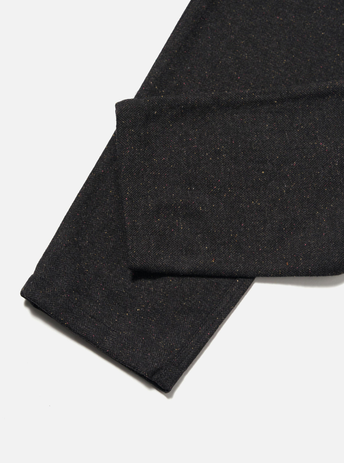 Black Salt N Pepper Tweed Military Chino
