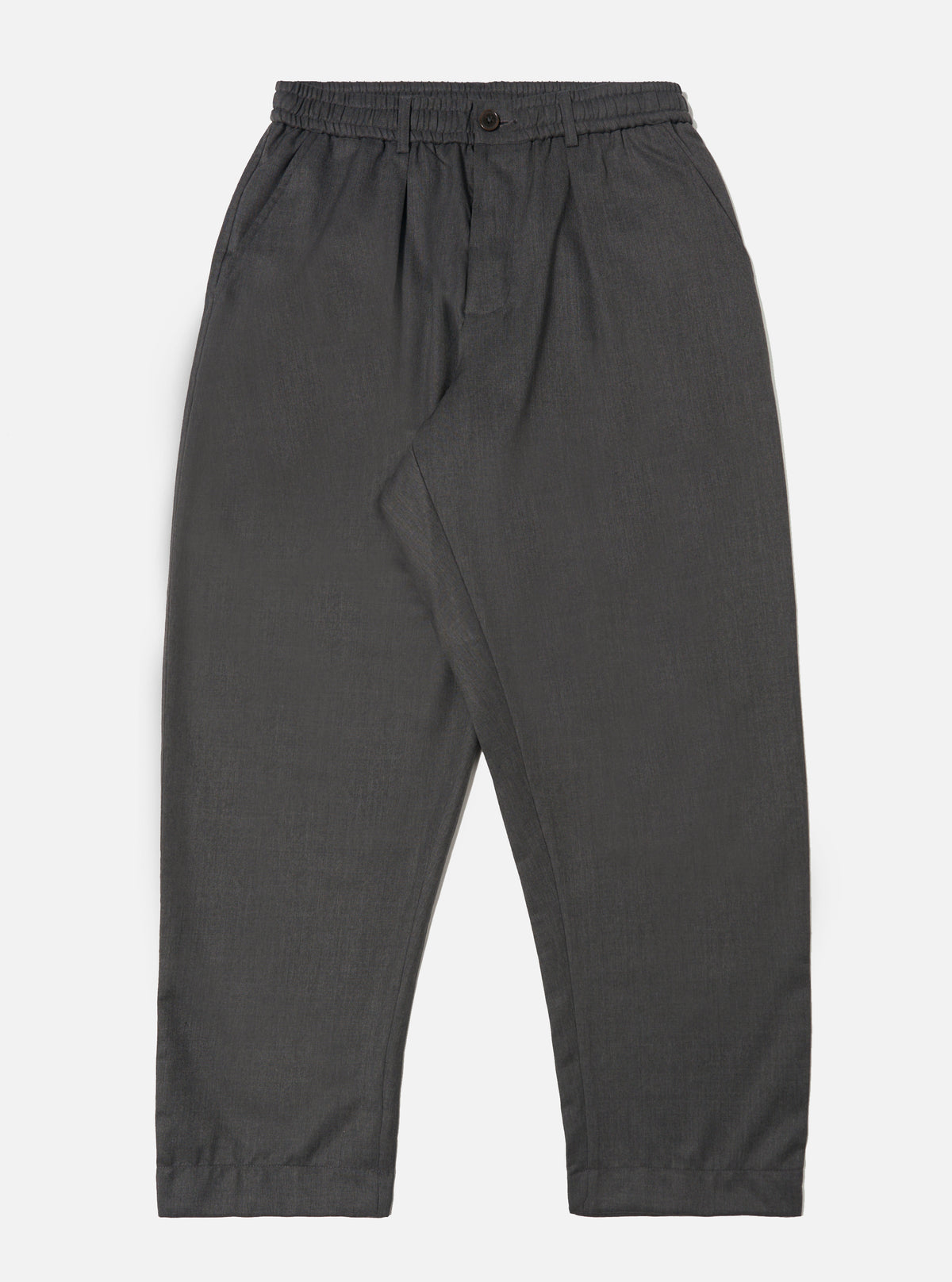 Charcoal Travel Suiting Oxford Pant
