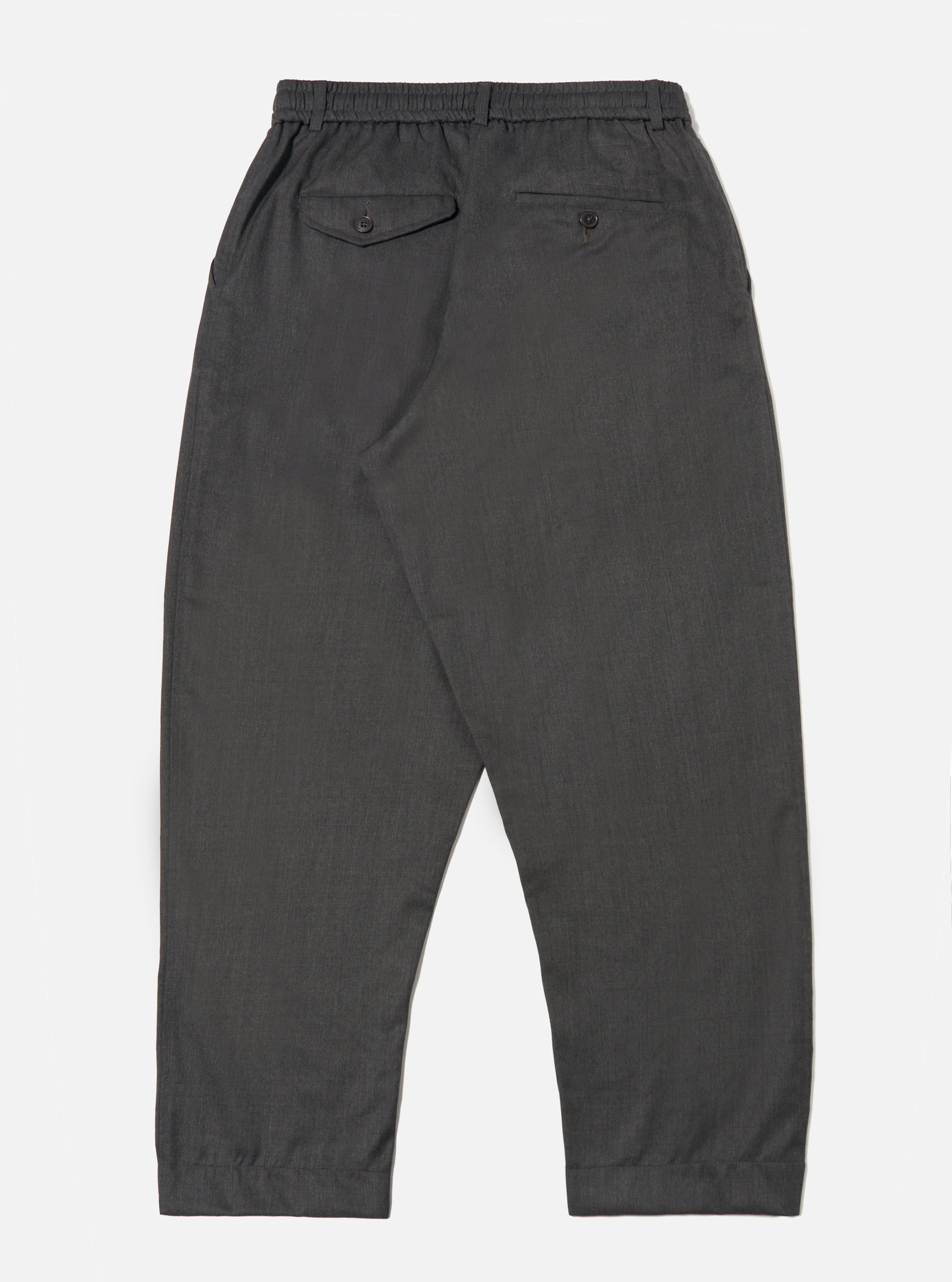 Charcoal Travel Suiting Oxford Pant