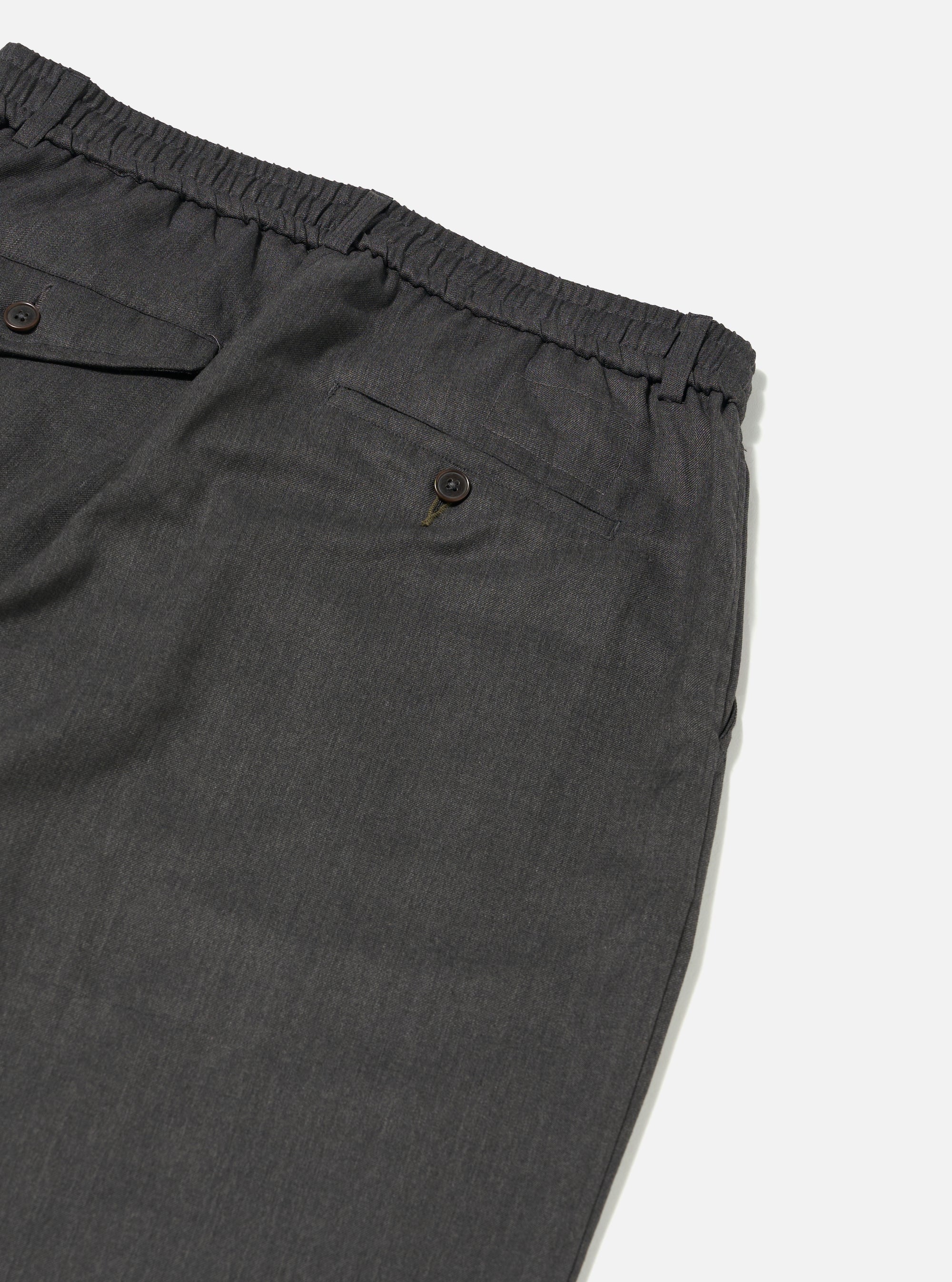 Charcoal Travel Suiting Oxford Pant