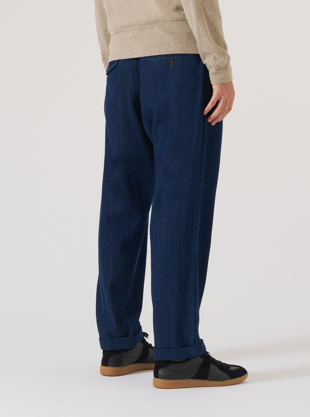 Indigo Work Denim Super Chino