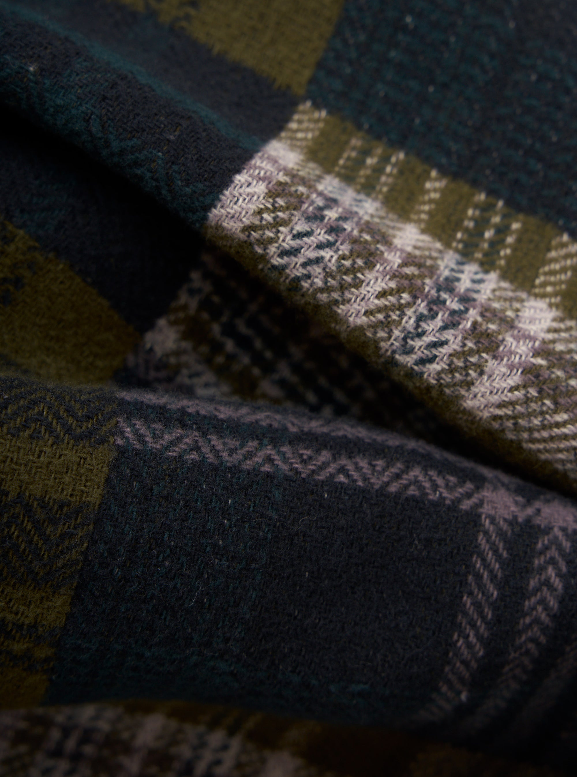 Green Japanese Patchwork Kyoto Work Jacket