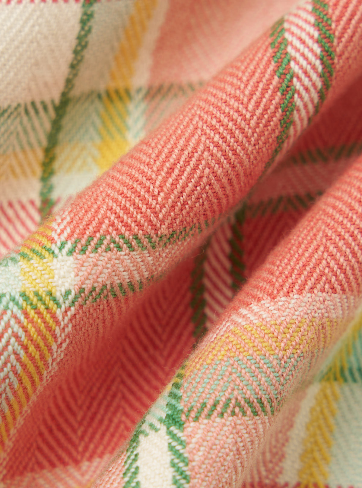 Faded Mixed Check Panel Shirt
