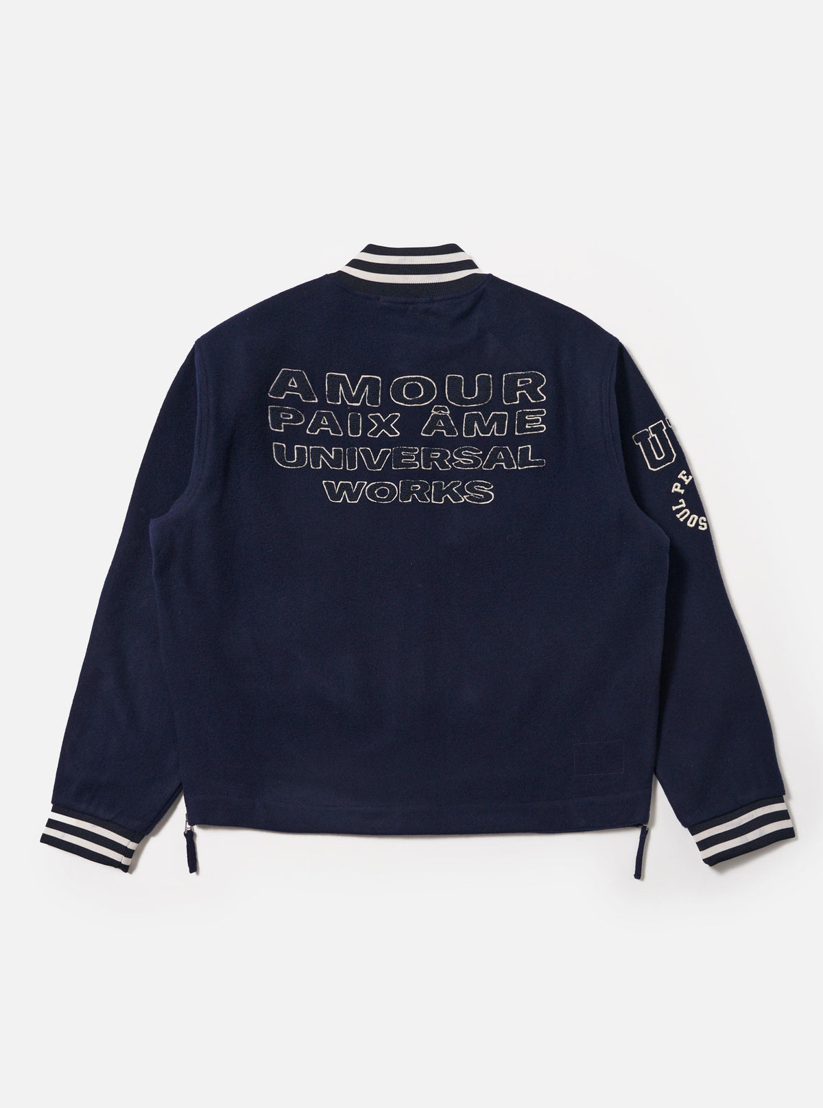 Navy Mowbray Newark Bomber Jacket