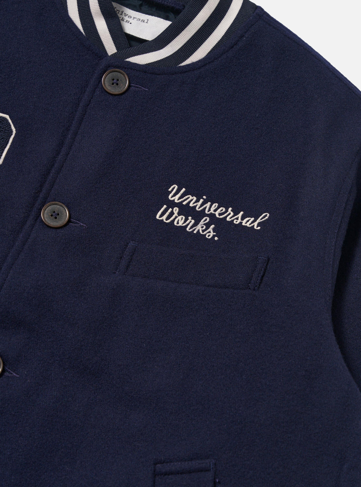 Navy Mowbray Newark Bomber Jacket