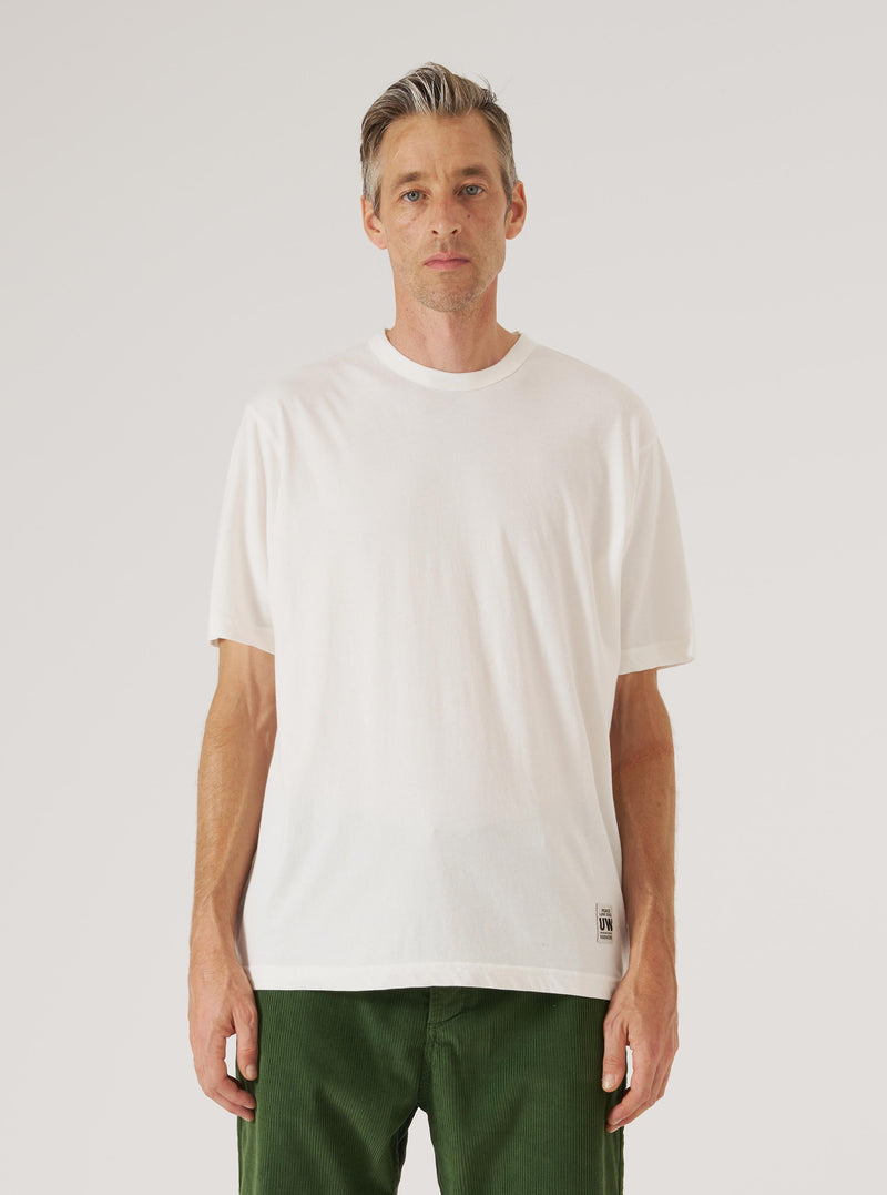 Ecru Single Jersey Core Tee