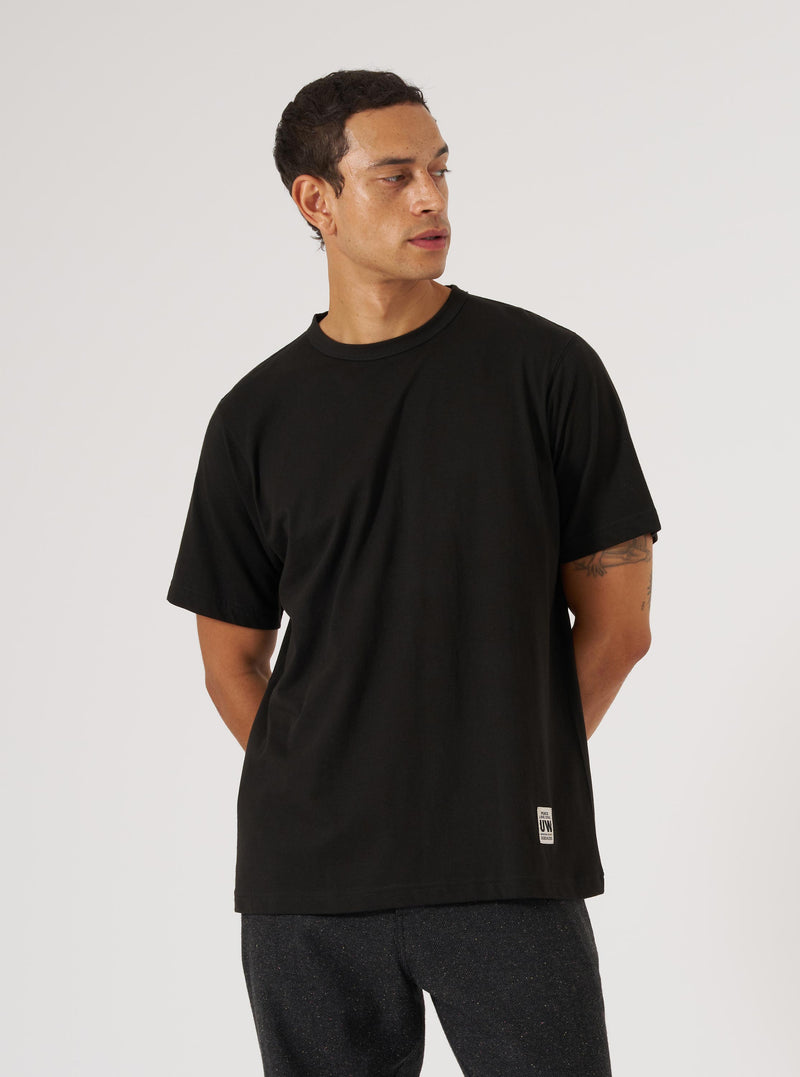 Black Single Jersey Core Tee