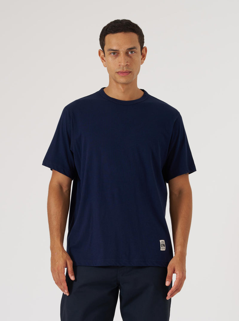 Navy Single Jersey Core Tee