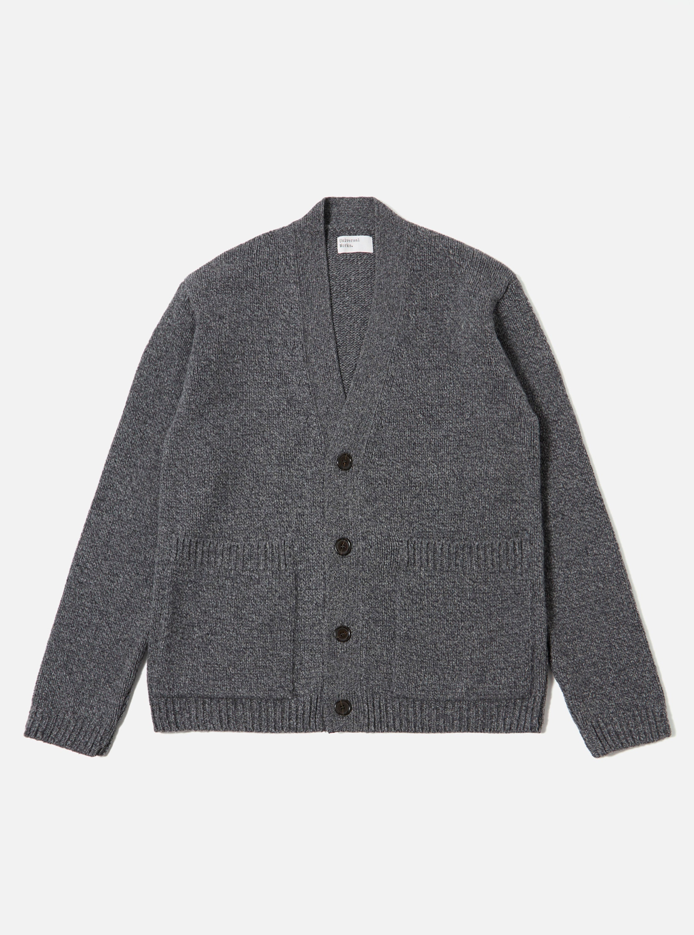24SS SEQUEL KNIT CARDIGANシークエルXLグレー新品 SEQUEL - 【Last1点 XL】 SQ-24SS-KN-02 KNIT CARDIGAN GRAY | River