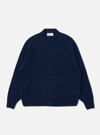 Navy Alpaca Knit David Cardigan