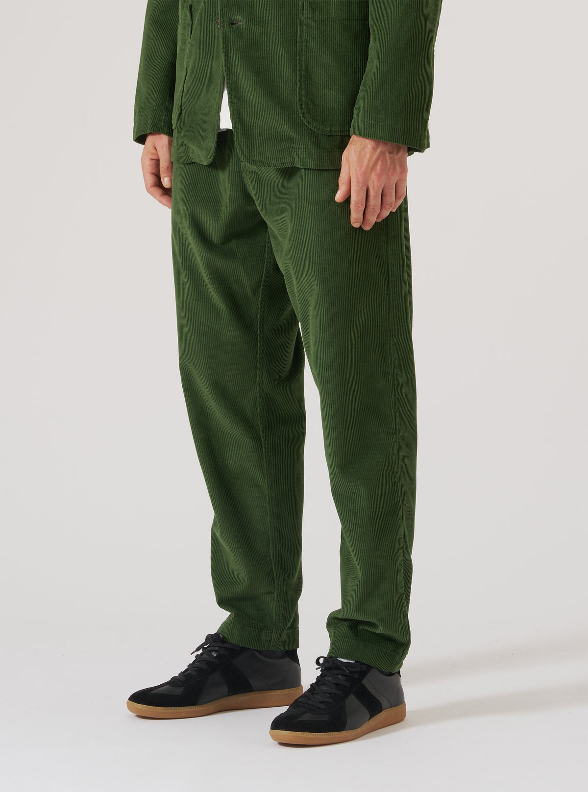 Green Cord Military Chino