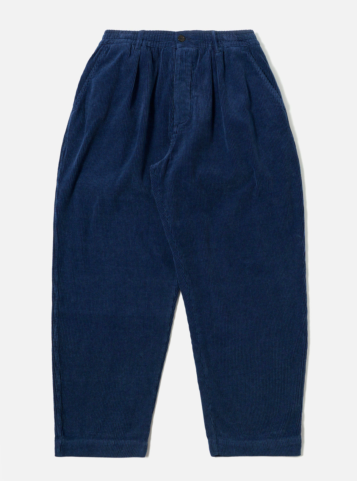 Indigo Recycled Cord Oxford Pant