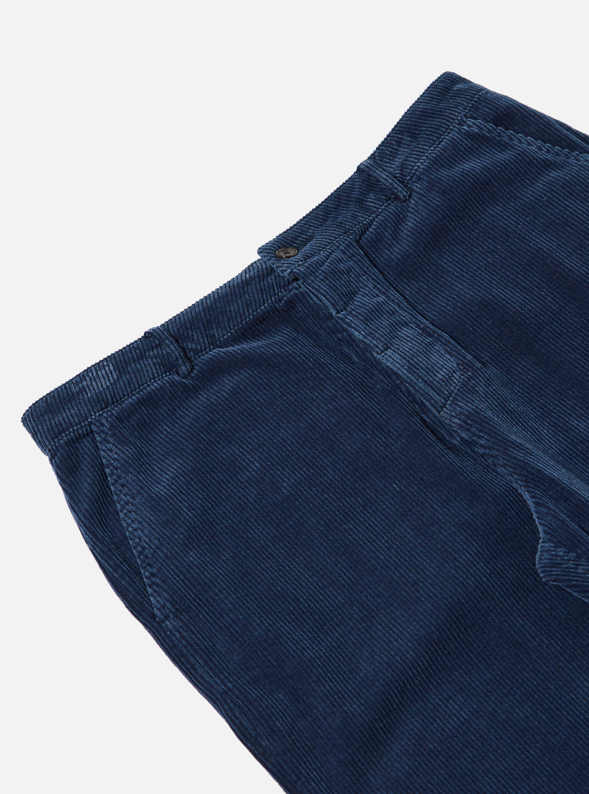 Indigo Recycled Cord Military Chino