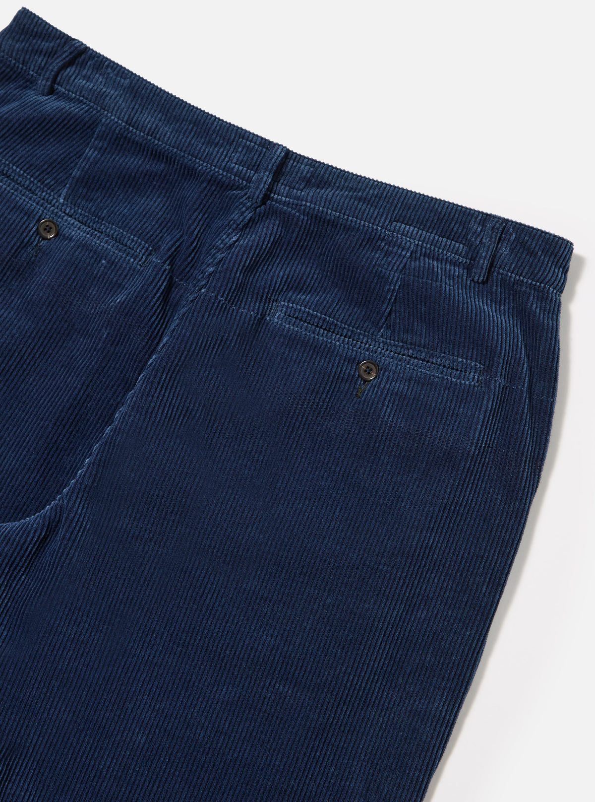 Indigo Recycled Cord Military Chino