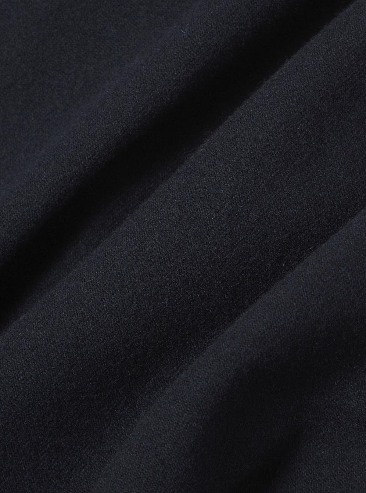 Dark Navy Soft Recycled Wool Two Button Jacket