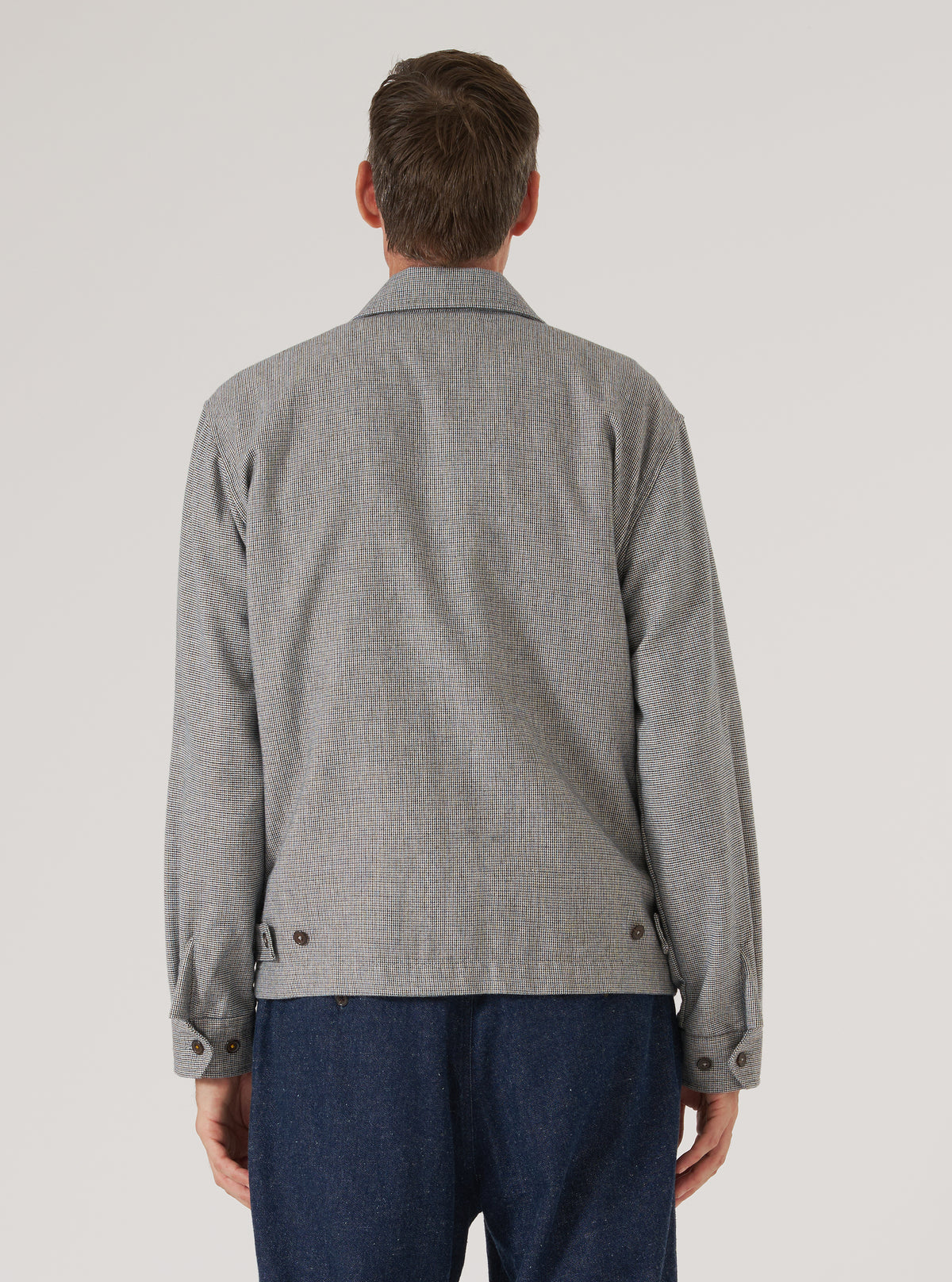 Grey Leon Tweed Windcheater