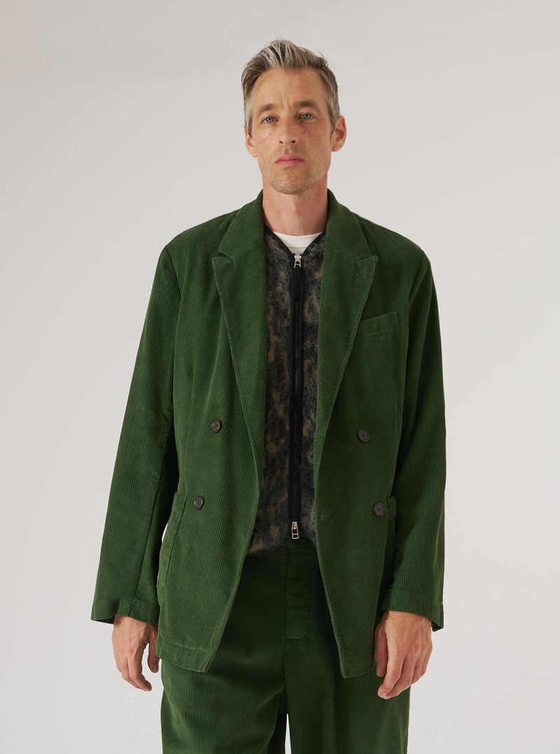 Green Cord Manor Jacket