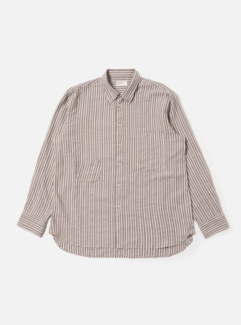 Brown Madison Stripe Station Shirt