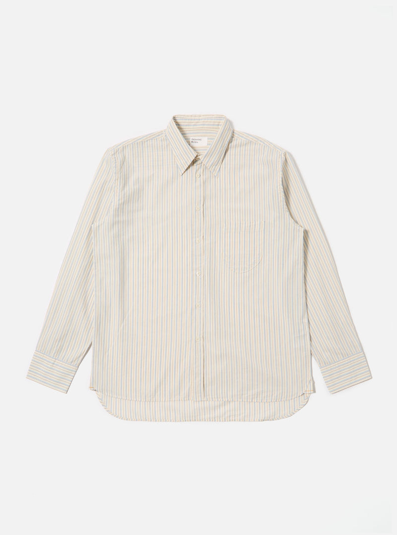 Ecru Pop Stripe One Lazy Day Shirt