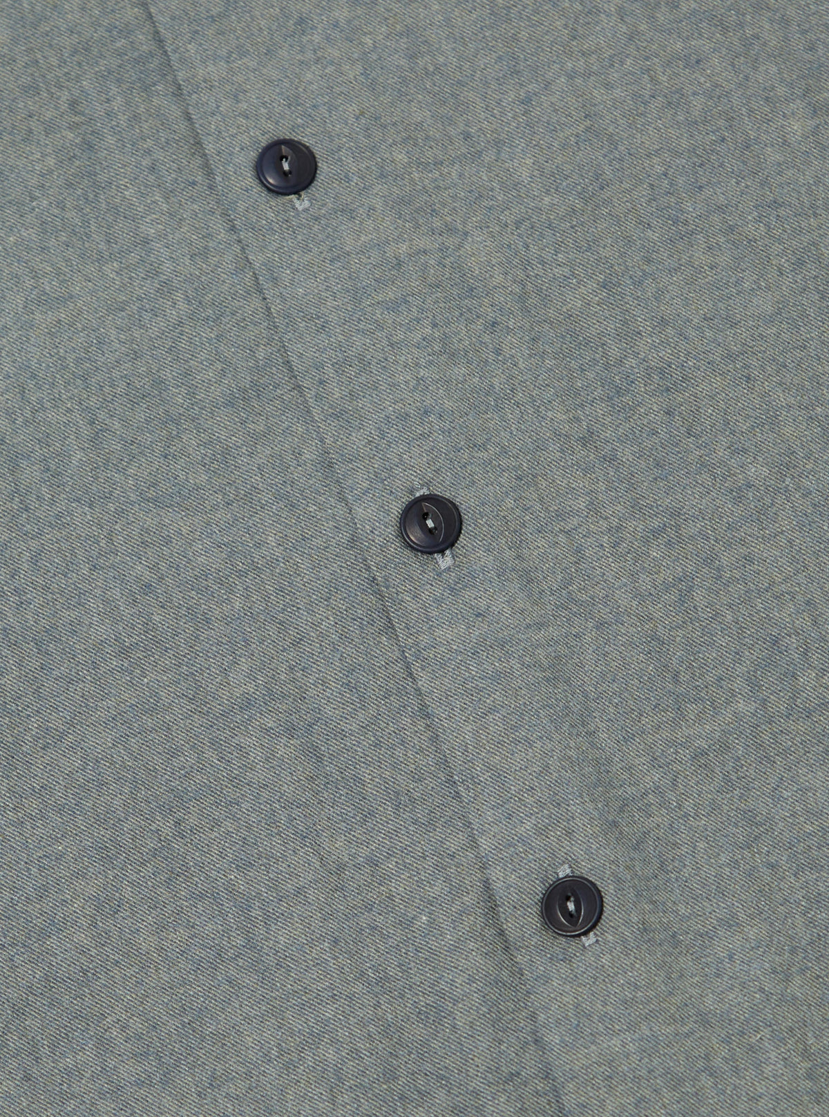 Navy Brushed Flannel Work Shirt