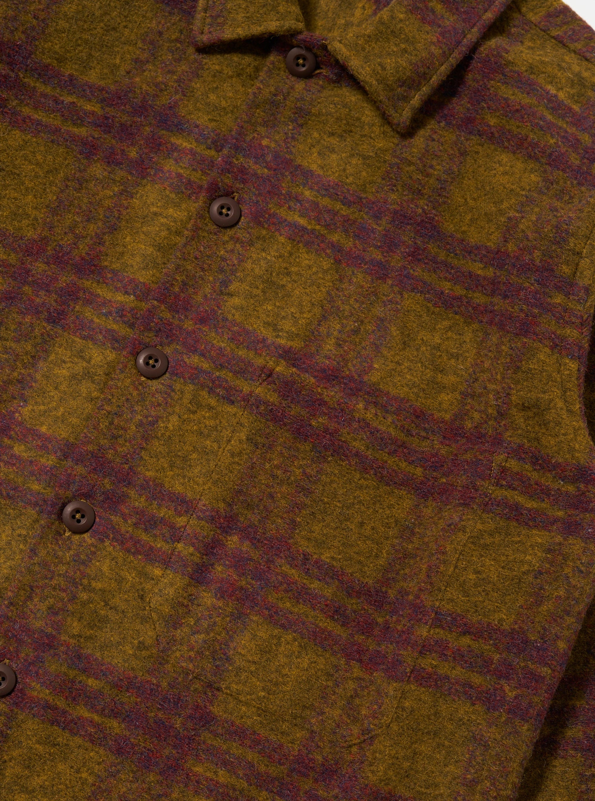 Gold Dam Check Fatigue Shirt