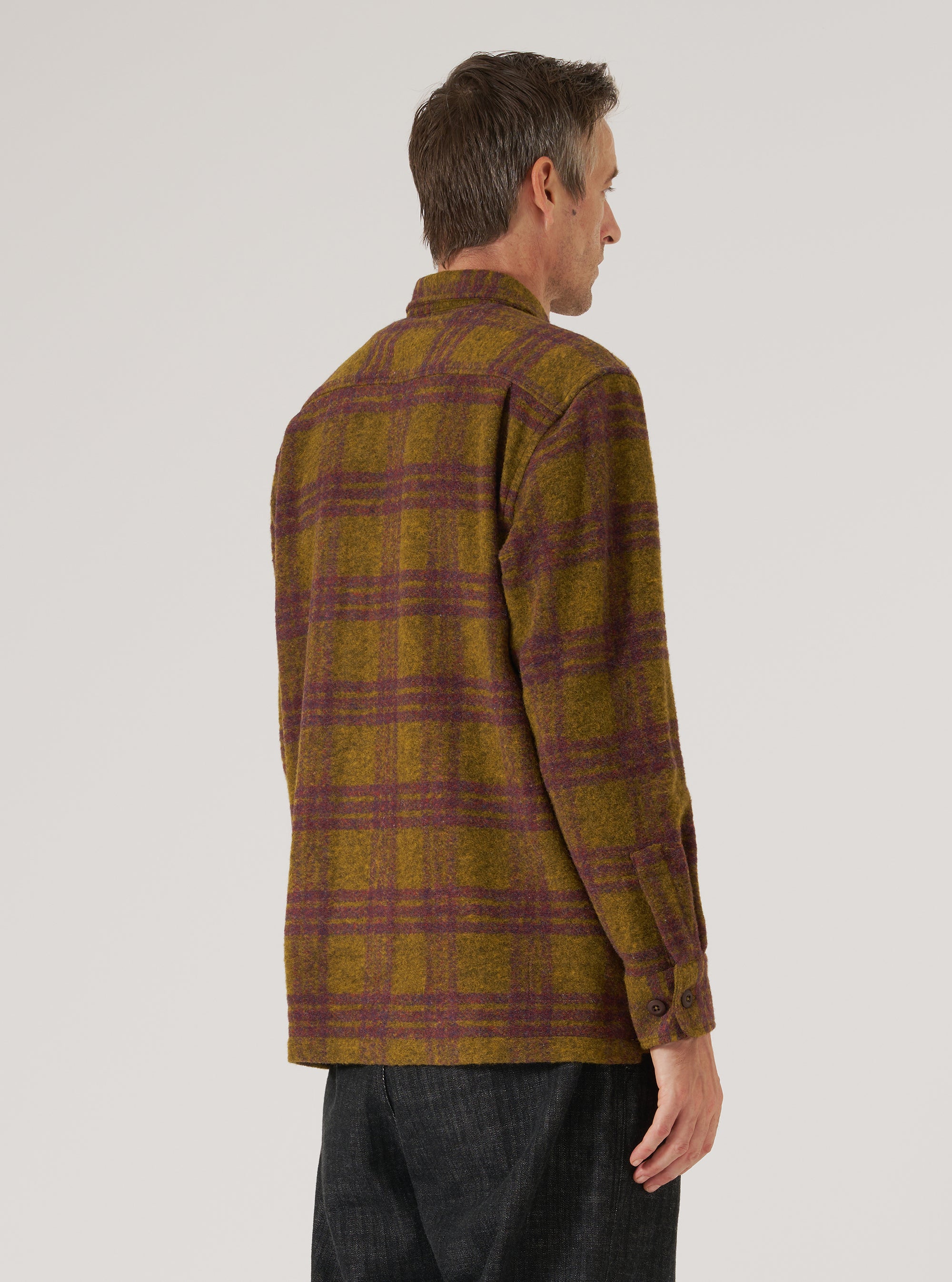 Gold Dam Check Fatigue Shirt