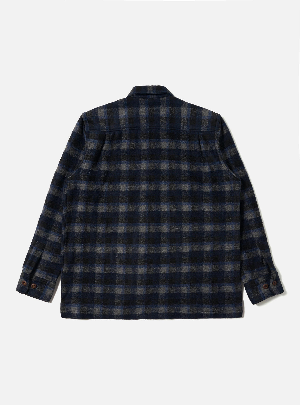 Navy/Black Chandler Plaid Fatigue Shirt