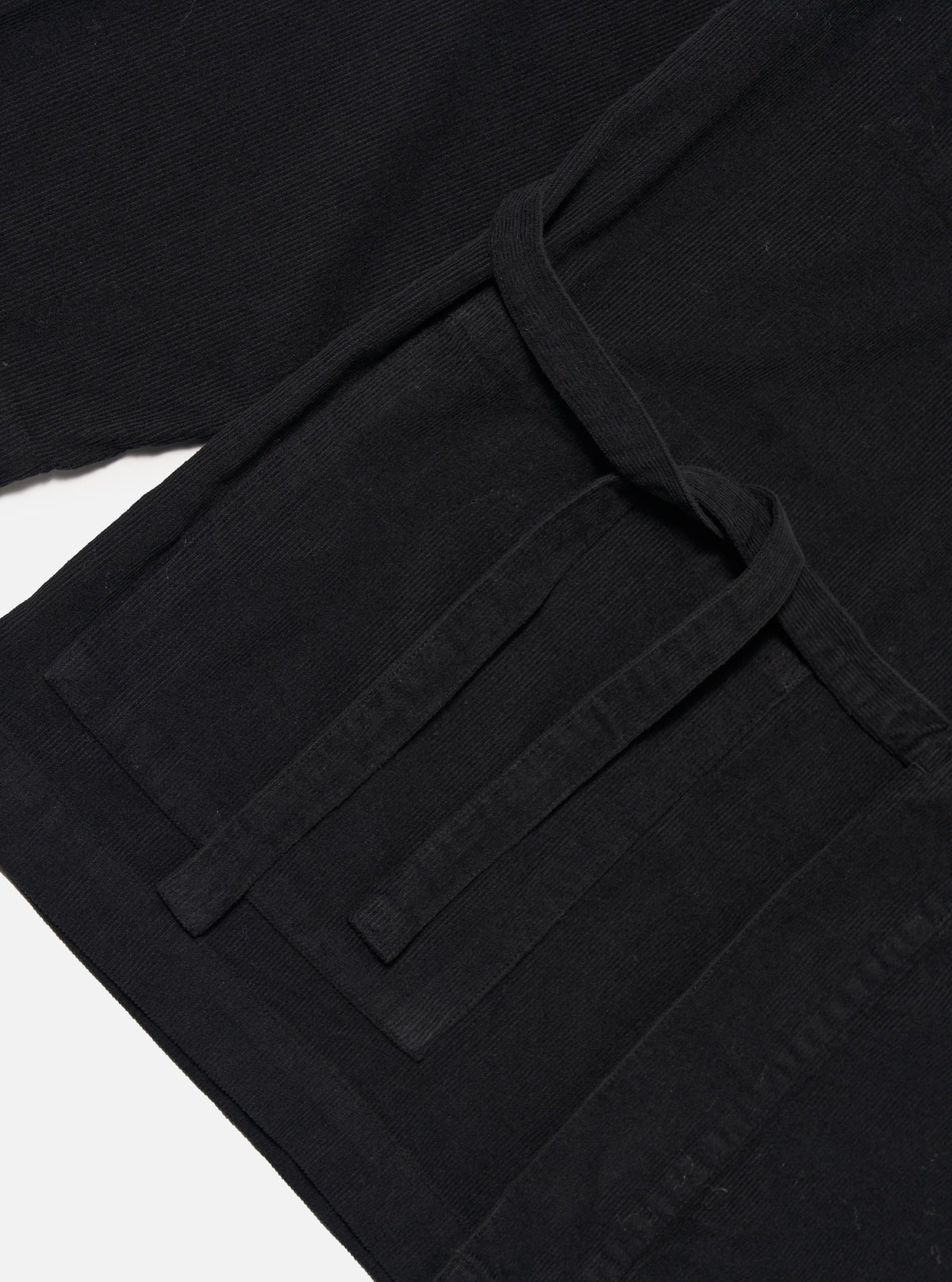 Black Fine Cord Kyoto Work Jacket