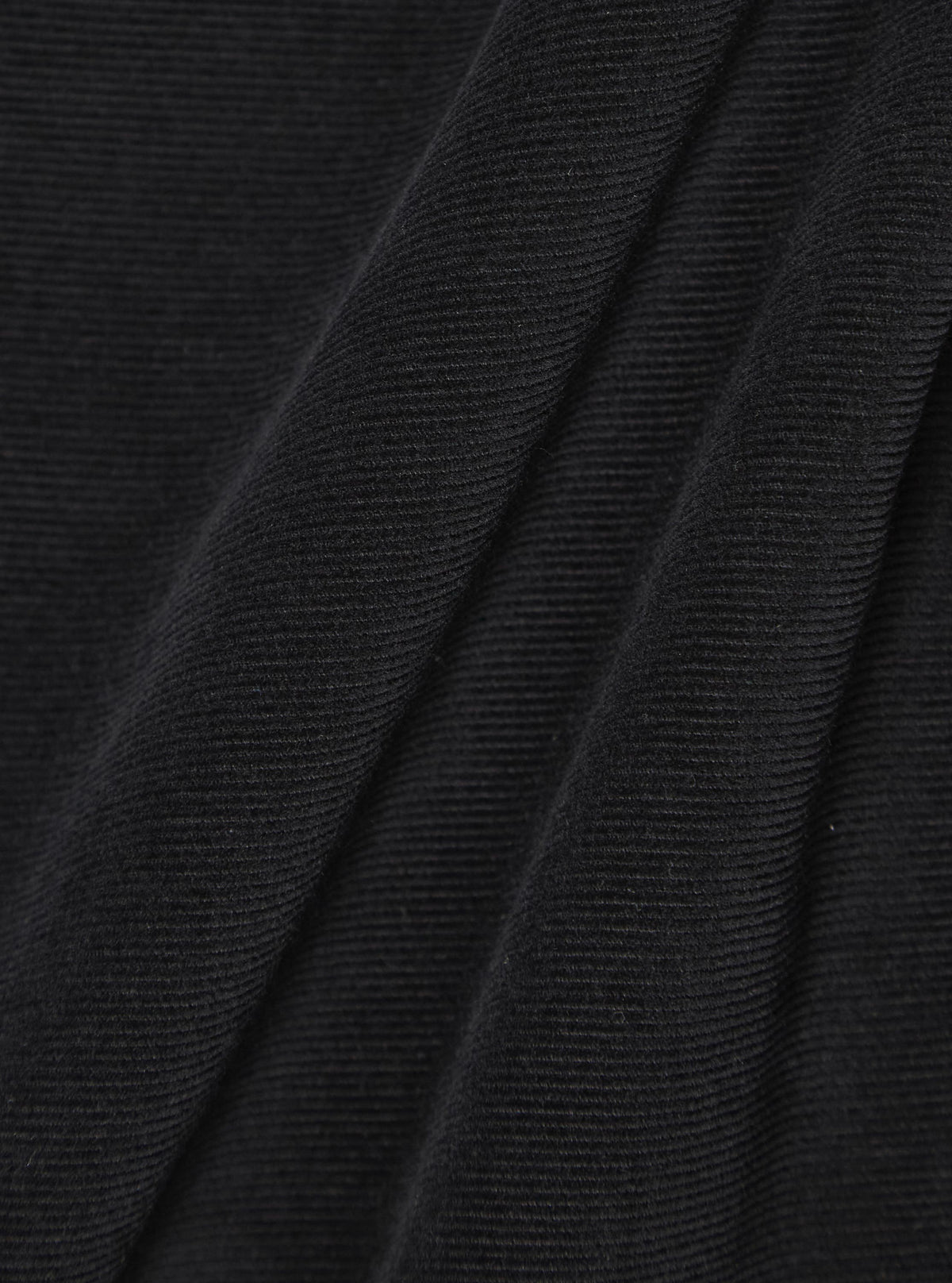 Black Fine Cord Bakers Overshirt