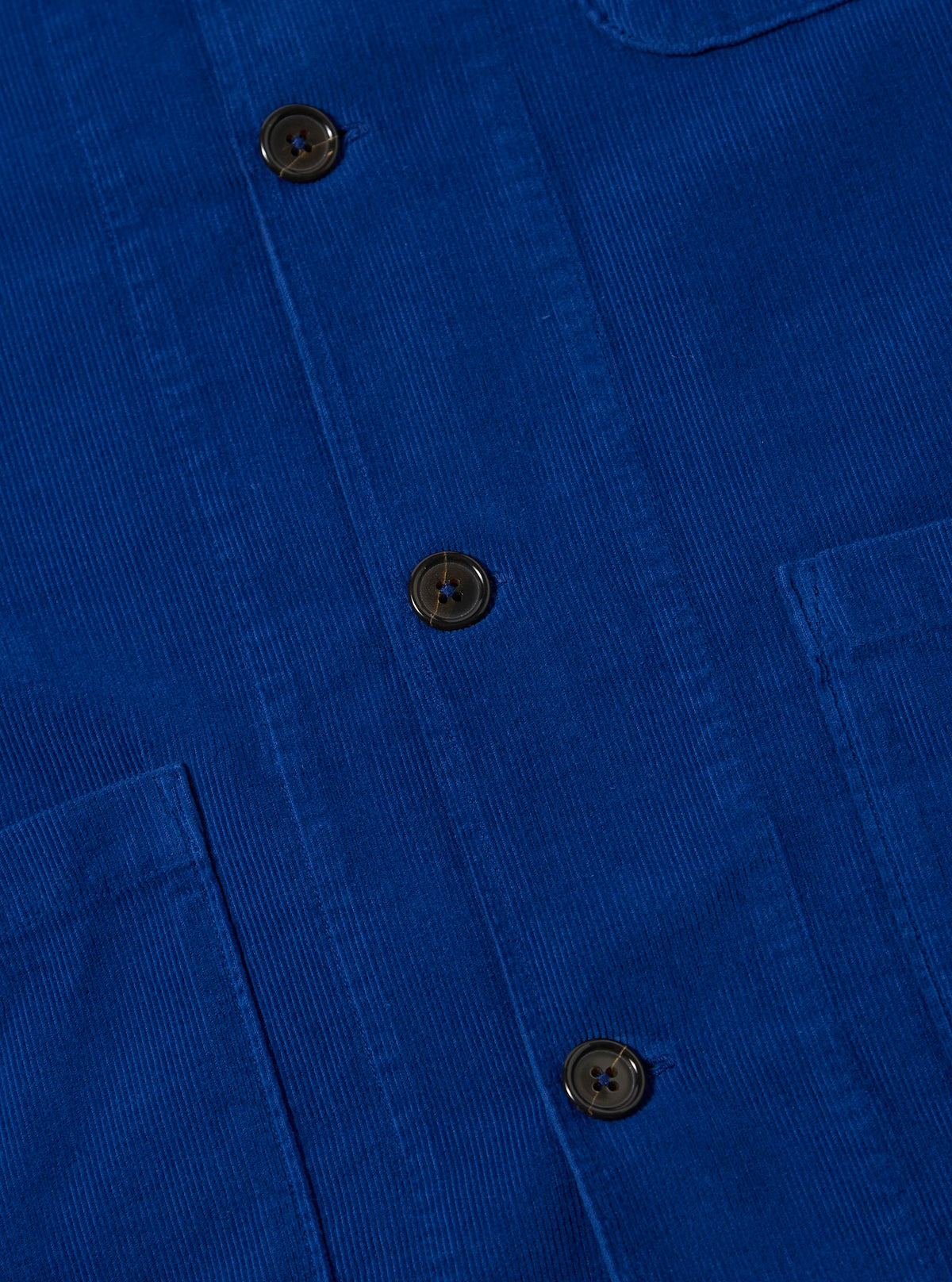 Work Blue Fine Cord Bakers Overshirt