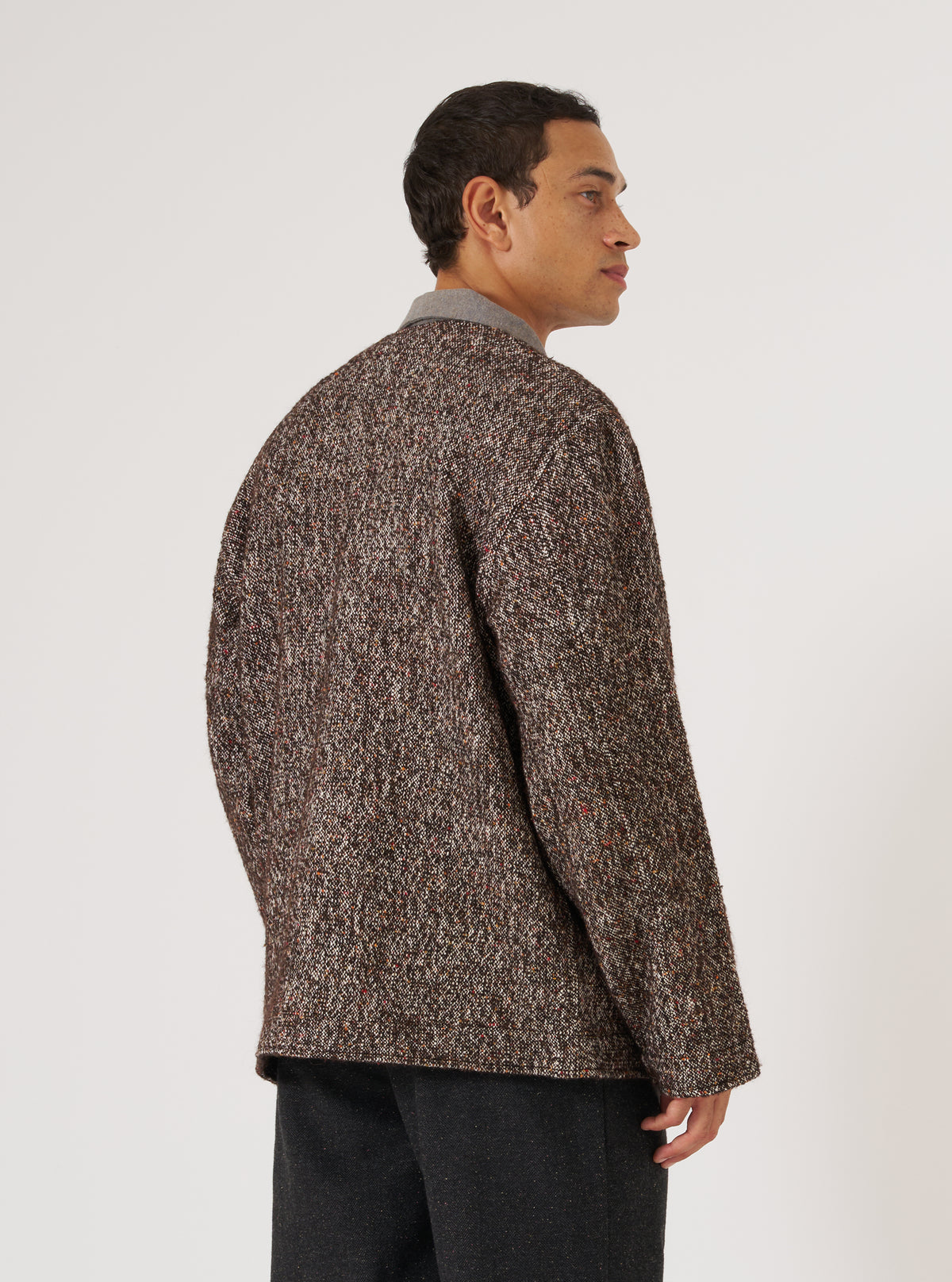 Brown Sedona Tweed Cabin Jacket