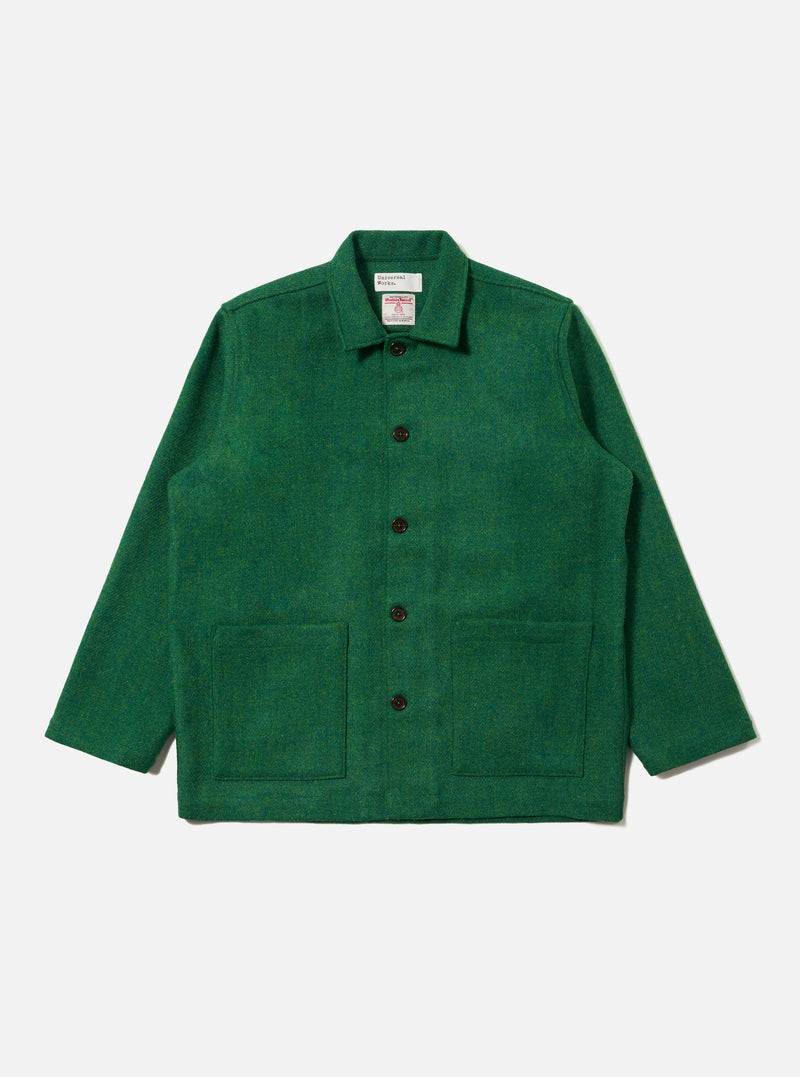 Green Harris Tweed Easy Jacket