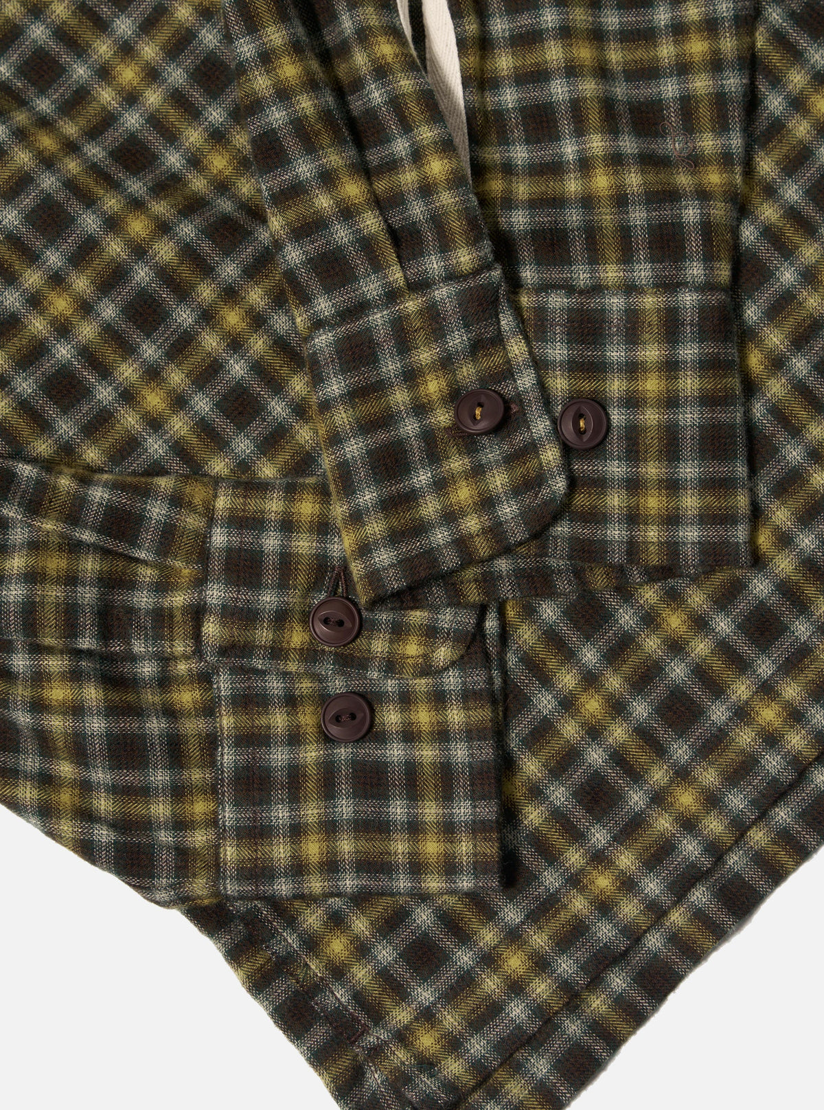 Brown Bang Check Utility Shirt