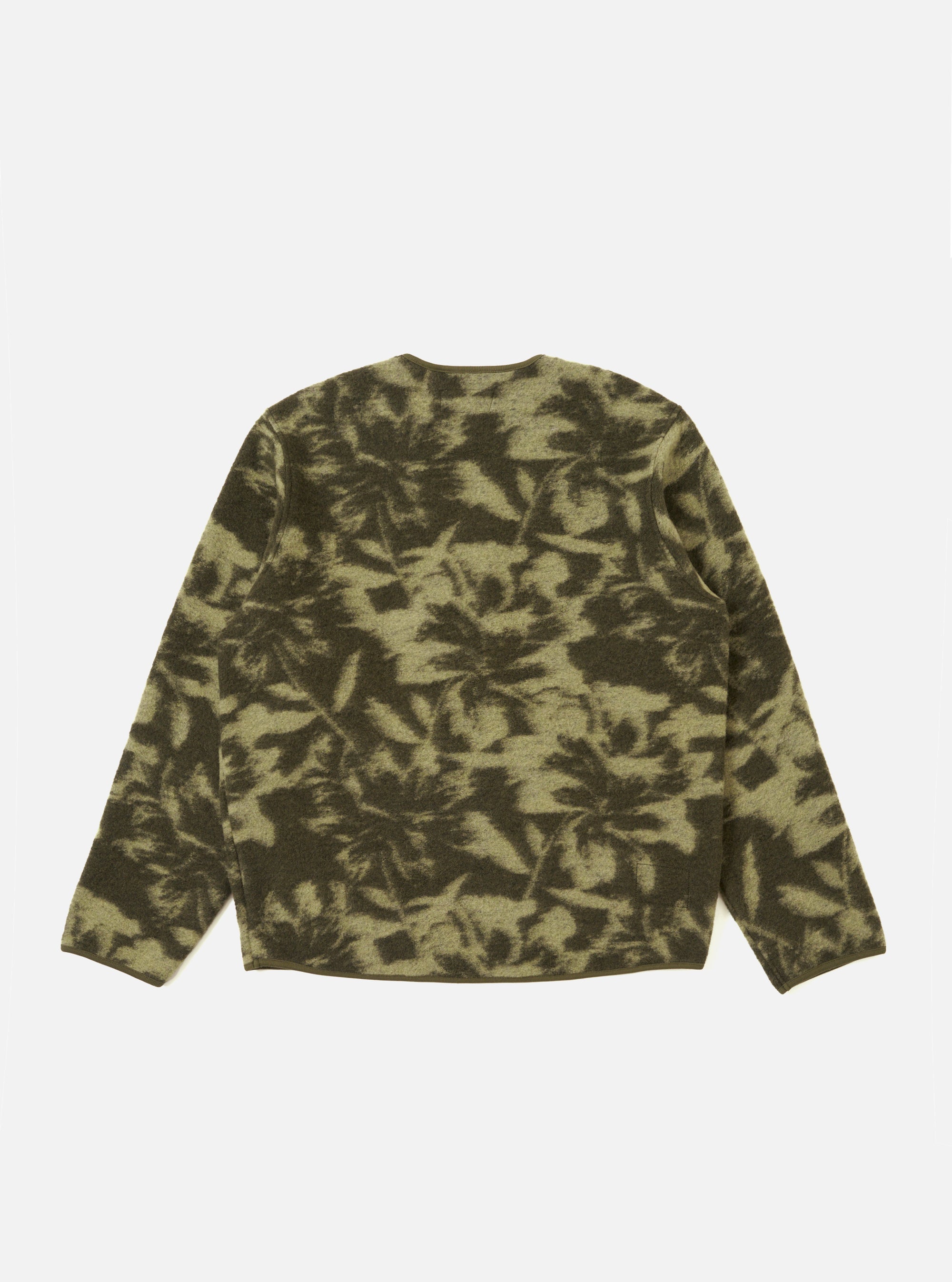 Green/Pale Green Studio Fleece Zip Liner Jacket