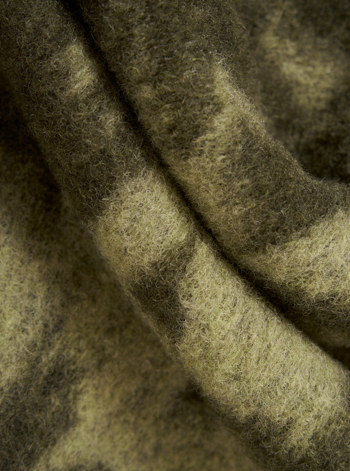 Green/Pale Green Studio Fleece Zip Liner Jacket